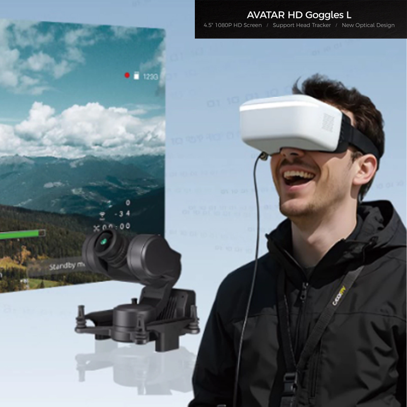 Fpv Goggles Walksnail Avatar Hd - Caddx Walksnail Avatar HD FPV Goggles
