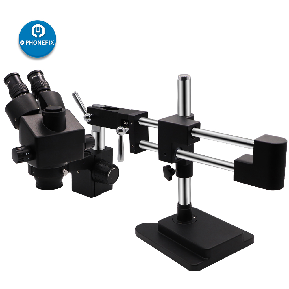 3.5X-90X Black Double Arm Ster - Stereo Trinocular Microscope Pcb recension och pris