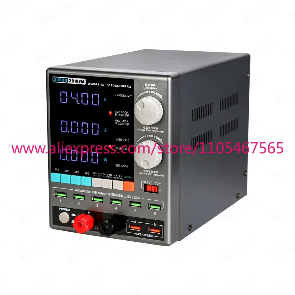 1Pcs 3010PM regulated DC power - Linear Lab Power Supply Adjustable recension och pris