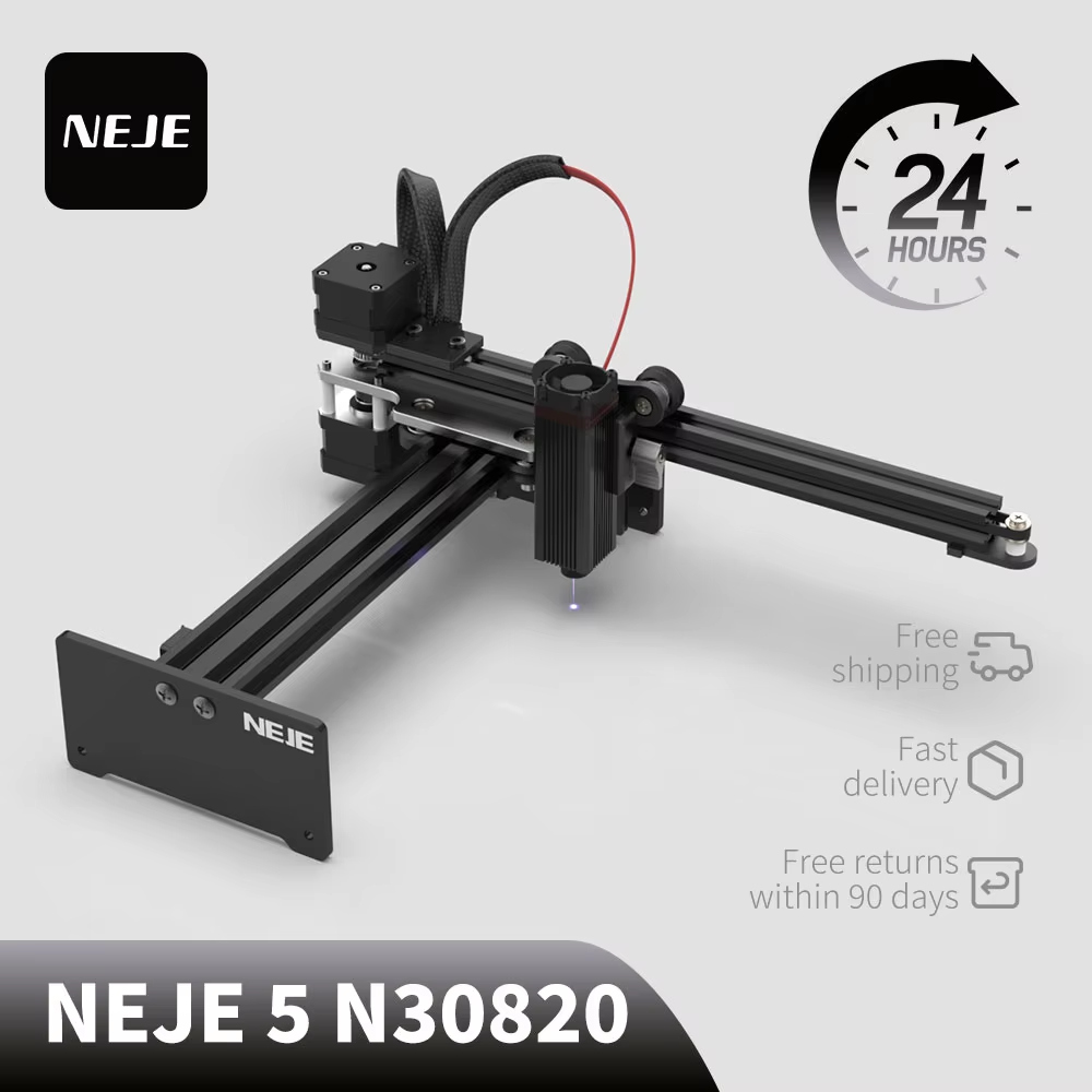 NEJE 5 N30820 40W Mini CNC Las - Mini Laser Engraver Cnc Router recension och pris