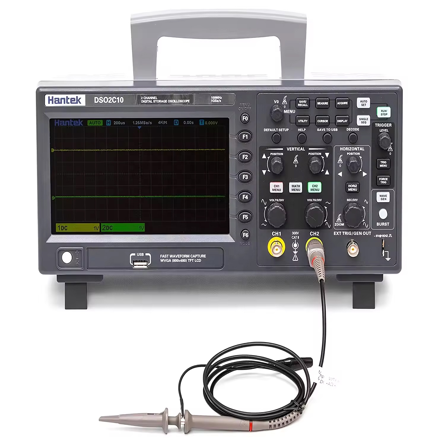 DSO2C10 DSO2C15 DSO2C10 2 Chan - Digital Storage Oscilloscope 100Mhz recension och pris
