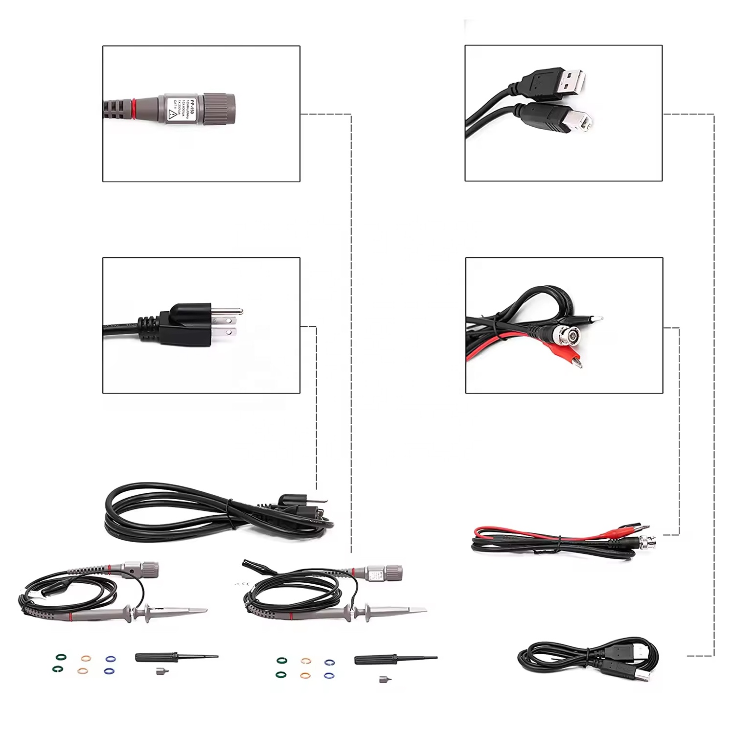 DSO2C10 DSO2C15 DSO2C10 2 Chan - Digital Storage Oscilloscope 100Mhz recension och pris