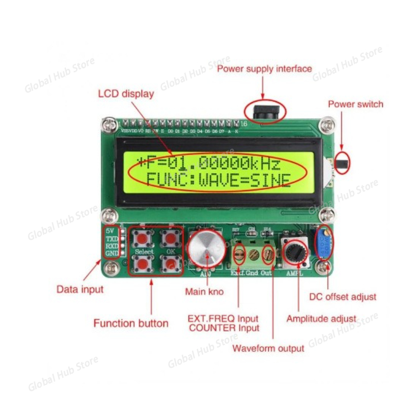 FYE050 Power Type Arbitrary Wa - Function Arbitrary Waveform Generator recension och pris
